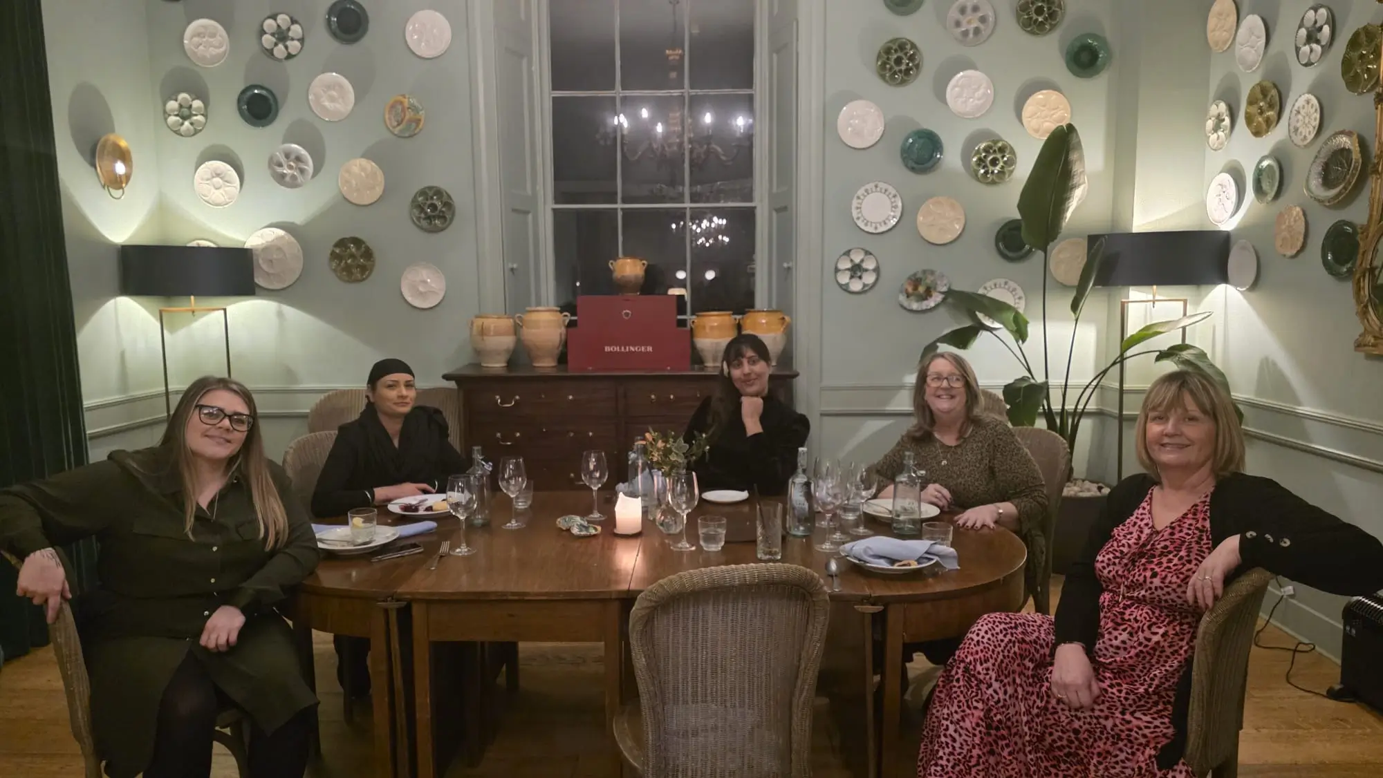 Guests enjoying connection, joy, and emotional healing during a boutique wellness retreat in Berkshire, UK at Elcot Park