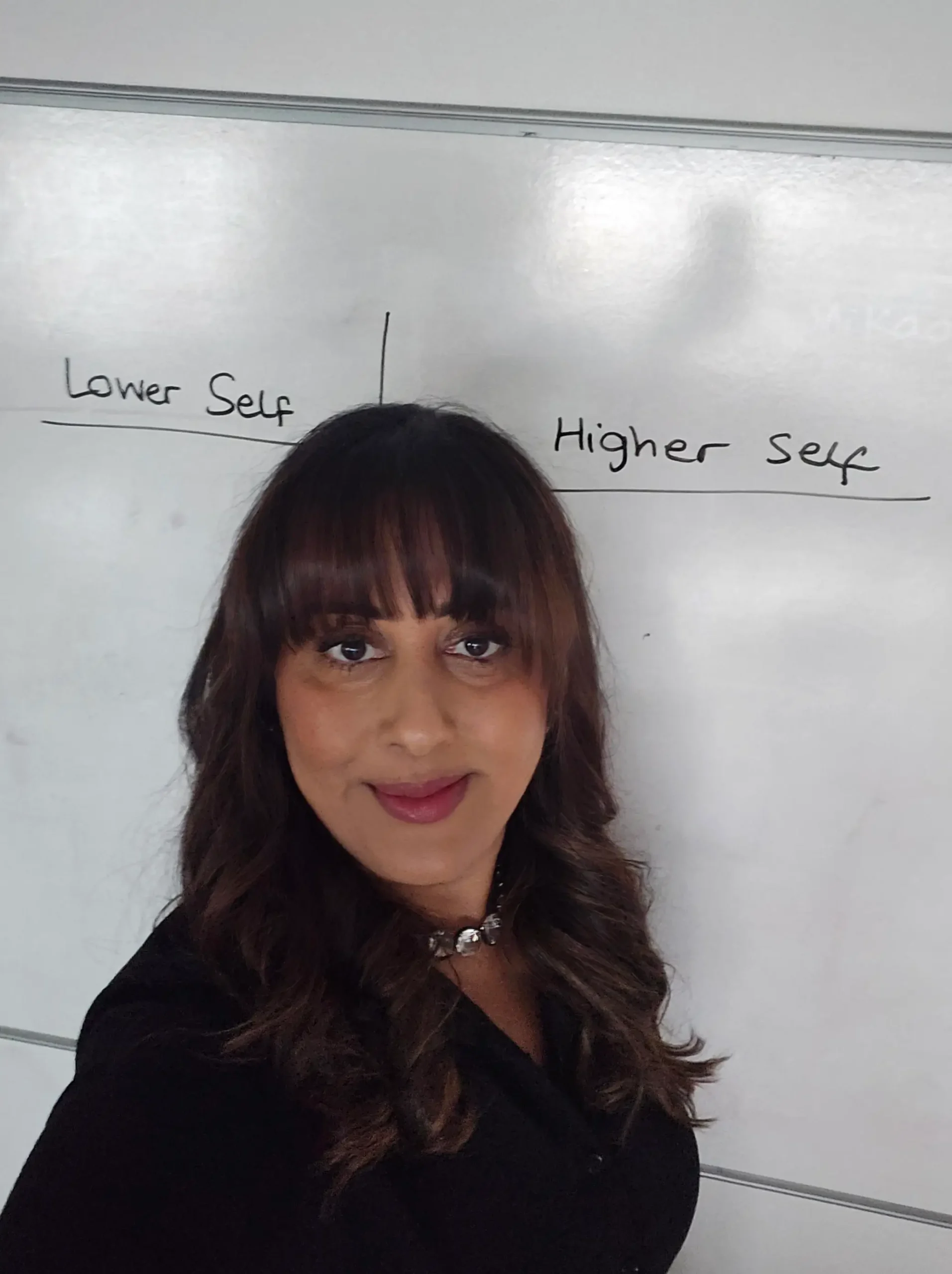 Nikita Thakrar speaker for schools Berkshire UK leading a classroom session with students on purpose, values, and personal growth.